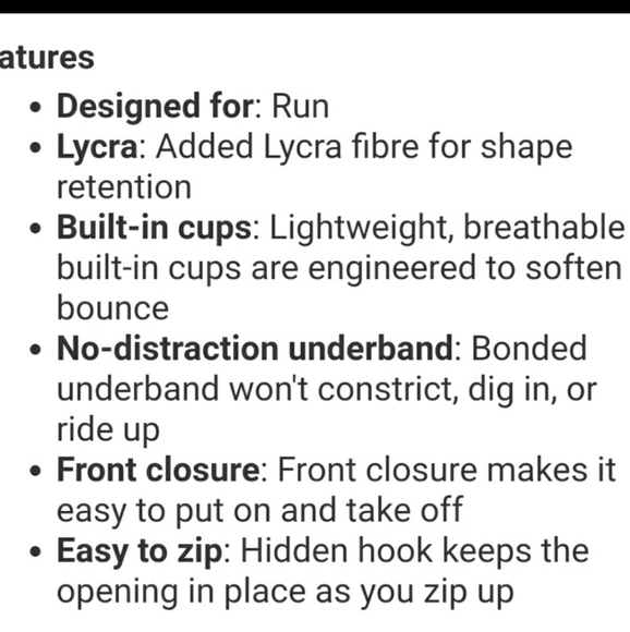 NWOT Lululemon Enlite *Zip Front Bra - Picture 11 of 14